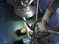 Facial and fisting fun with Russian nurse and patient